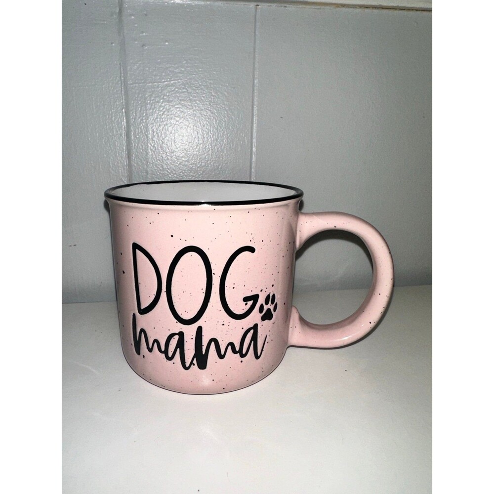 Dog Momma Ceramic Camping Style Mug